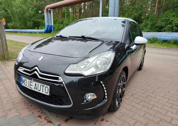 Citroen DS3 cena 20999 przebieg: 161278, rok produkcji 2011 z Łazy małe 121